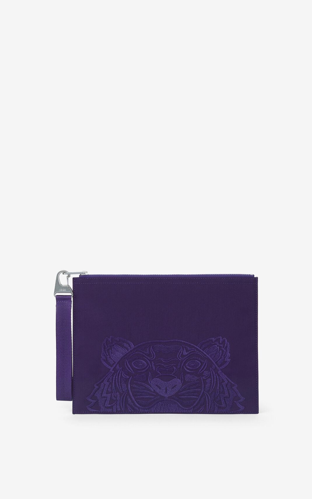 Monedero Kenzo Large Lona Kampus Tiger Mujer Moradas QYU830475